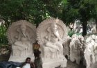 कानपुर में गणेश महोत्सव की तैयारी शुरू, मूर्ति को आकार देने में जुटे कारीगर