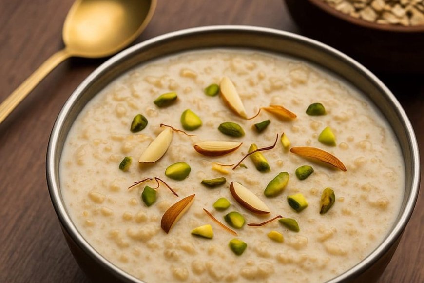 सावन सोमवार के व्रत में बनाएं ओट्स की खीर, स्वाद और हेल्थ का शानदार तड़का!