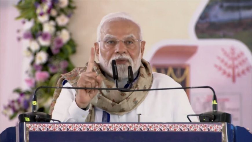 "बनाएंगे नया बिहार, फिर एक बार NDA सरकार", मोतिहारी से PM मोदी ने विपक्ष पर साधा निशाना