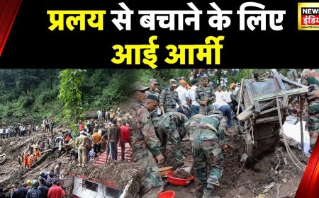 Uttarakhand Weather Alert: उत्तराखंड में बारिश से बिगड़े हालात,  Joshimath के हेलंग में तबाही