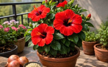 गुड़हल में खिलेंगे तश्तरी जितने बड़े फूल, माली ने बताया असरदार तरीका