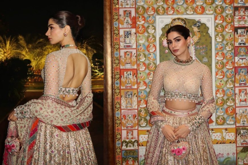 न्यू ईयर पार्टी के लिए परफेक्ट इंस्पिरेशन बना एक्ट्रेस का लहंगा लुक