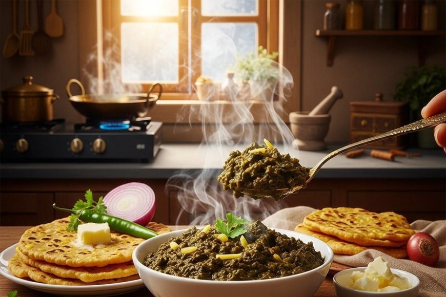 घर पर बनाएं ढाबा स्टाइल बथुआ का साग, आसान रेसिपी यहां जानिए