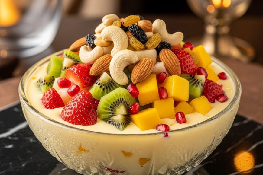 दूध और रंग-बिरंगे फलों से तैयार करें क्रीमी फ्रूट कस्टर्ड, जो सबका दिल जीत ले