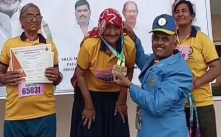 उड़नपरी 107 वर्षीय दादी रामबाई का तेलंगाना में जलवा, चैंपियनशिप में जीते दो गोल्ड मेडल