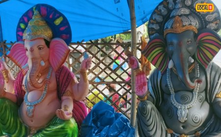 रिद्धि-सिद्धि के साथ पधारेंगे गजानन, मूर्ति को आकार देने में जुटे कारीगर, VIDEO