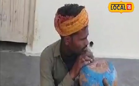 यह युवक रातों रात बना स्टार, भजन गाकर मिल रही पहचान, वायरल हो रही वीडियो