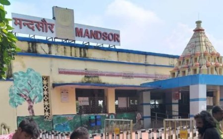 अमृत भारत योजना के तहत मंदसौर रेलवे स्टेशन भी होगा सुविधाओं से लैस,यात्रियों को मिलेगी ये सुविधाएं