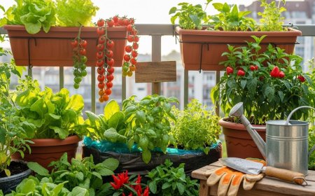 क्या आपकी बालकनी बन सकती है मिनी फार्म? जानिए कैसे कम जगह में उगाएं ताजी और केमिकल-फ्री सब्जियां