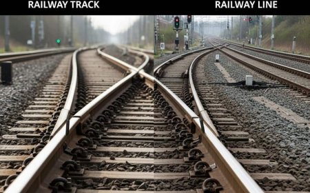 आखिर रेलवे ट्रैक और रेलवे लाइन के बीच क्यों होता है इतना बड़ा फ़र्क? यहां जानें असली वजह!
