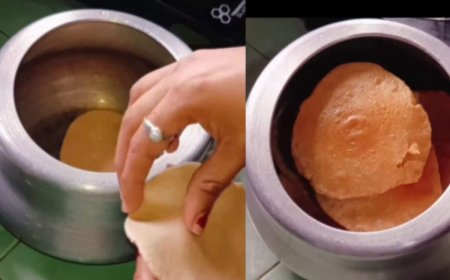 कुकर में बिना तेल के बन गई फूली-फूली पूरियां, लड़की ने लाइव करके दिखाया, फिर...