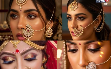 मिनिमल हूप से लेकर बड़े साइज की नथ, ये हैं लेटेस्ट और शानदार ब्राइडल नोज रिंग डिजाइंस, दुल्हन के चेहरे पर लगा देंगी चार चांद