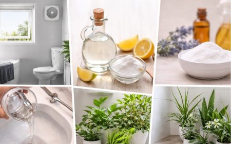 बाथरूम से आ रही बदबू ने कर रखा है परेशान? इन 5 नेचुरल और आसान तरीकों से मिनटों में मिलेगा फ्रेश और खुशबूदार माहौल