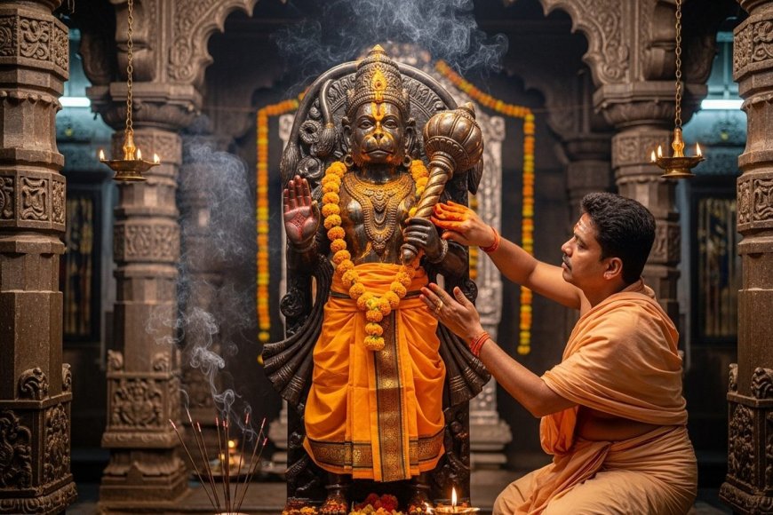 1 छोटी सी गलती बिगाड़ सकती है पूजा का फल, जानिए हनुमान जी को चोला चढ़ाने का सही तरीका