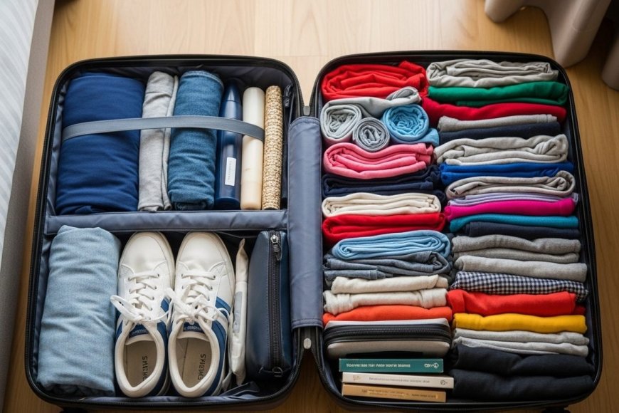 सूटकेस छोटा पड़ता है? ये रहा पैकिंग का सुपर्ब तरीका जो हर बार काम आए, जूते, कपड़े, जैकेट सब हो जाएंगे फिट!