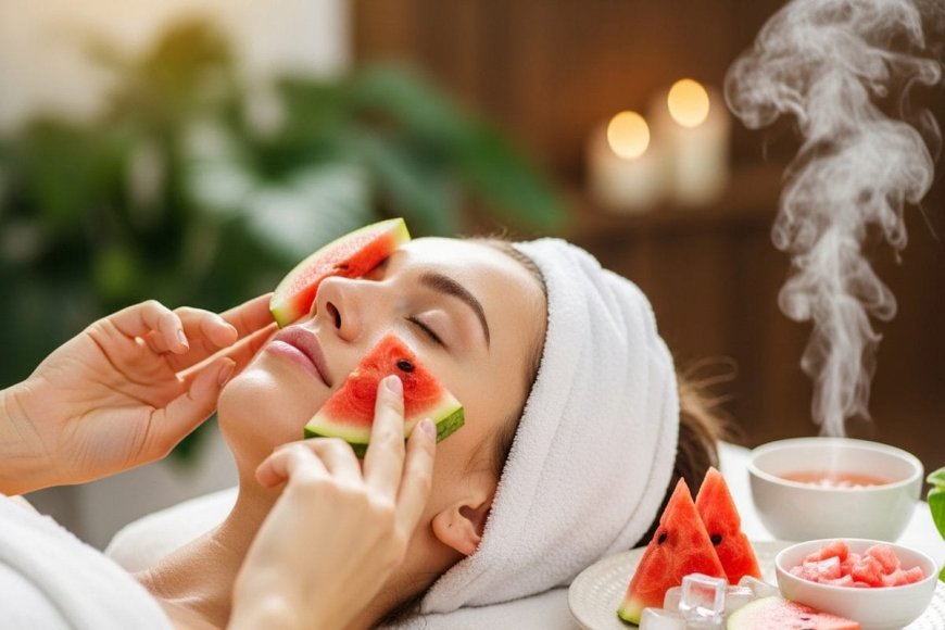 कोरियन ग्लास फेशियल भूल जाएंगे! 10 मिनट में तरबूज फेशियल बदल देगा आपका लुक, ग्लो देखकर सब रह जाएंगे दंग