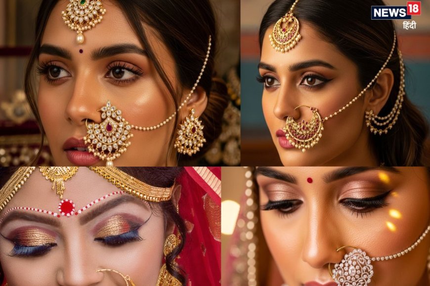मिनिमल हूप से लेकर बड़े साइज की नथ, ये हैं लेटेस्ट और शानदार ब्राइडल नोज रिंग डिजाइंस, दुल्हन के चेहरे पर लगा देंगी चार चांद